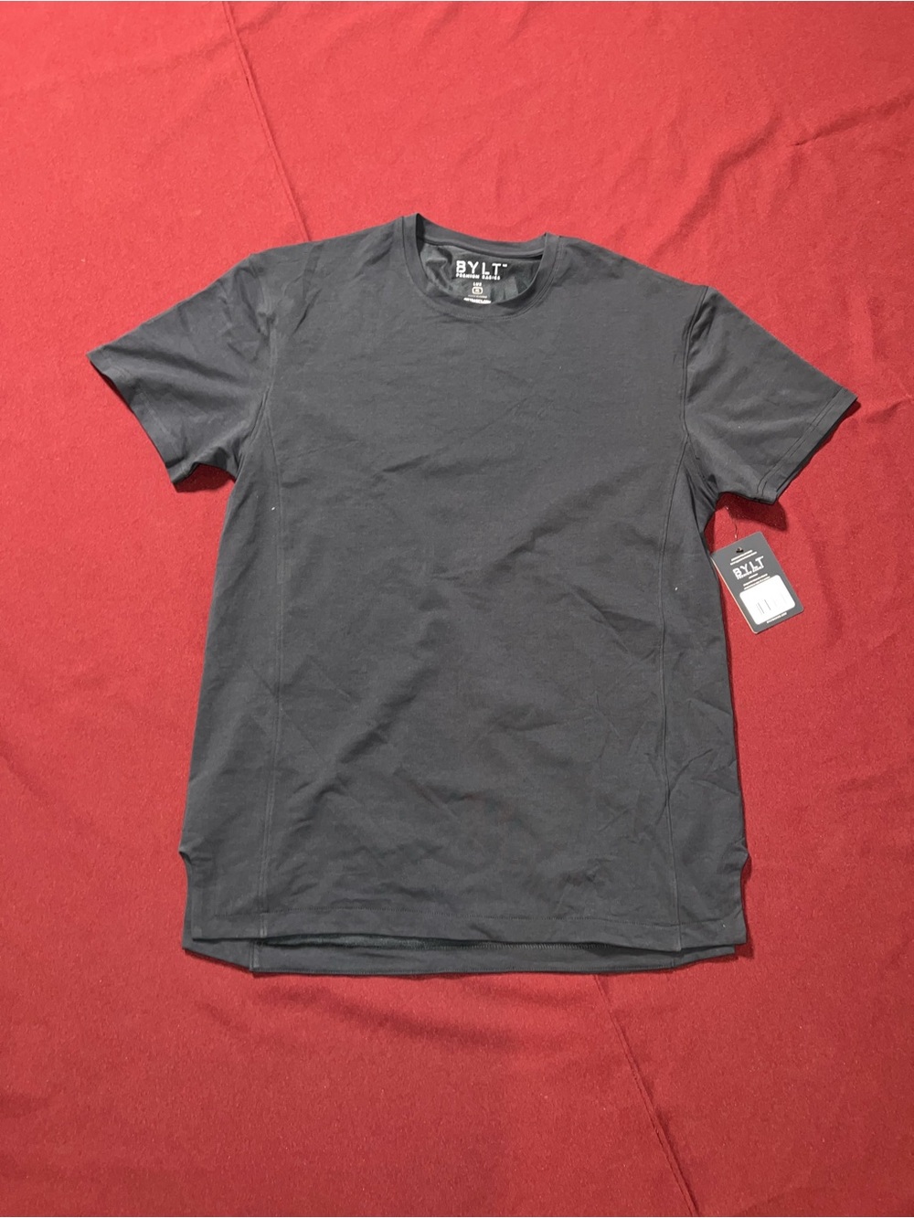BYLT PREMIUM BASICS AXIS TEE NAVY EXTRA LARGE FOR MENS T-SHIRT